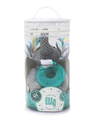 Baby Works Elly Elephant Friend with Pacifier, Grey