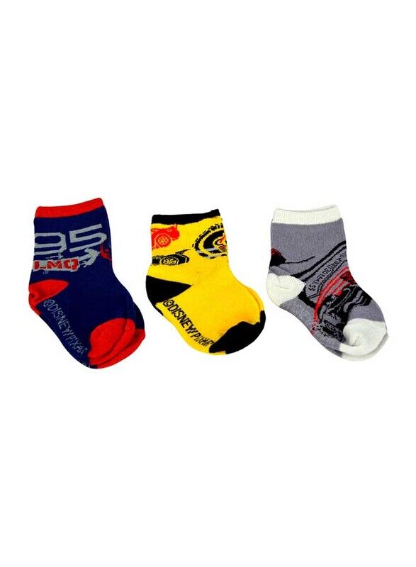 

Disney Cars Socks 3 Pieces, 2-4 Years, Multicolour
