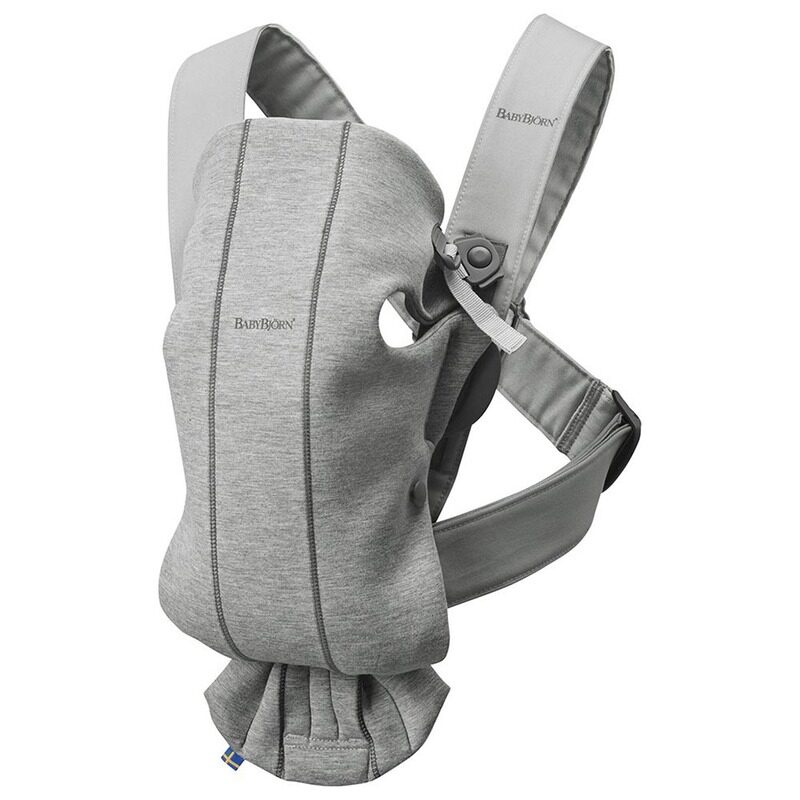 

BabyBjorn Baby 3D Jersey Carrier Mini, Light Grey