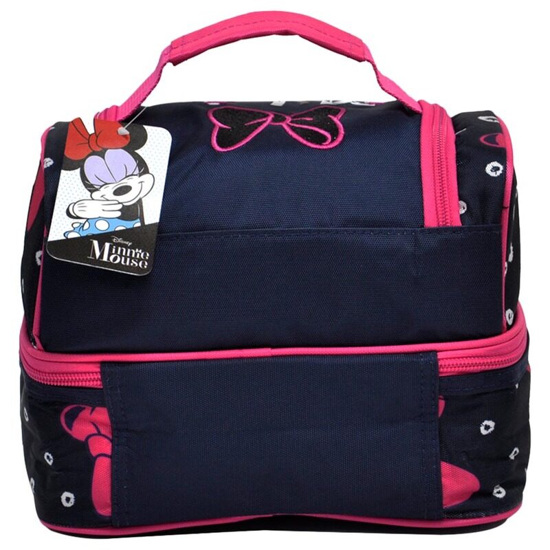 

Disney Minnie Mouse Premium Lunch Bag, Black