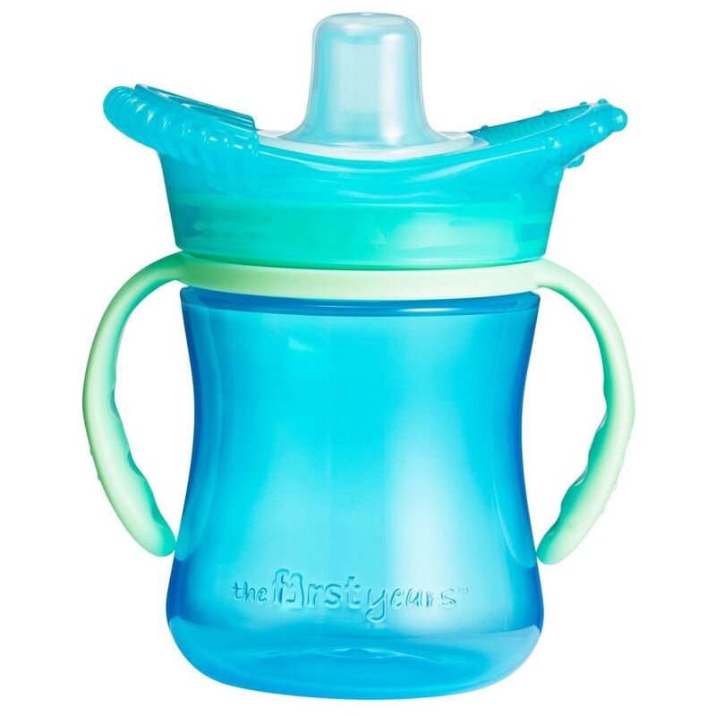 The First Years Teething Trainer Sippy Cup, Blue