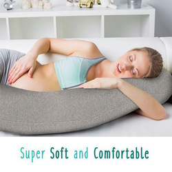 Babyworks Cozy Cuddler Body Pillow and Nursing Support, Grey