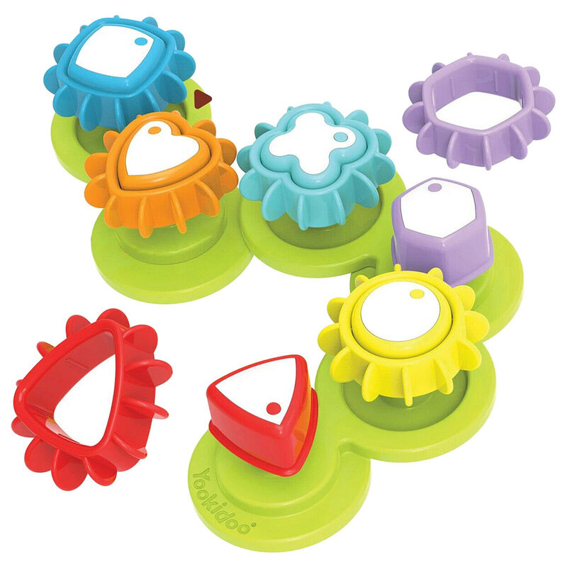 

Yookidoo Shape N Spin Gear Sorter Kids Activity Toy, Multicolour