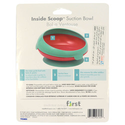 The First Years Inside Scoop Suction Section Plate, Blue