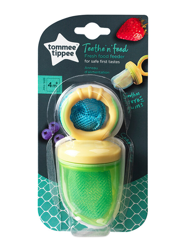 

Tommee Tippee Teethe 'n' Feed Fresh Food Feeder, Multicolour