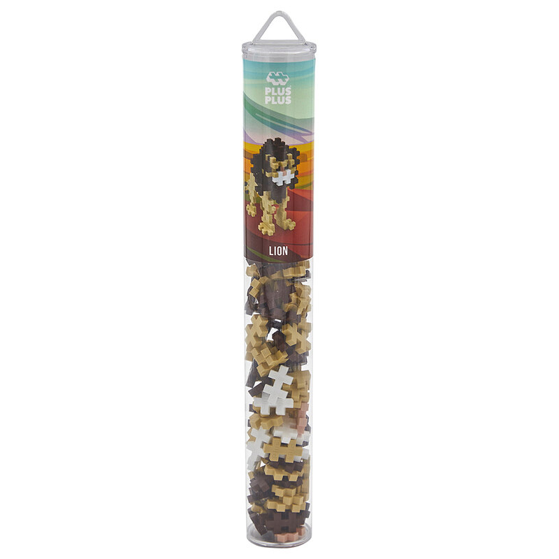 

Plus Plus Lion Tube, 100 Pieces, Ages 5+