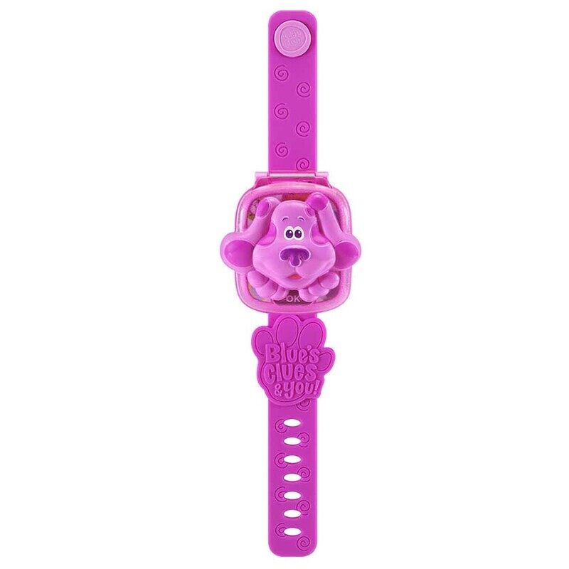 

Leapfrog Blue's Clues & You! Magenta Learn Digital Watch for Kids, Pink