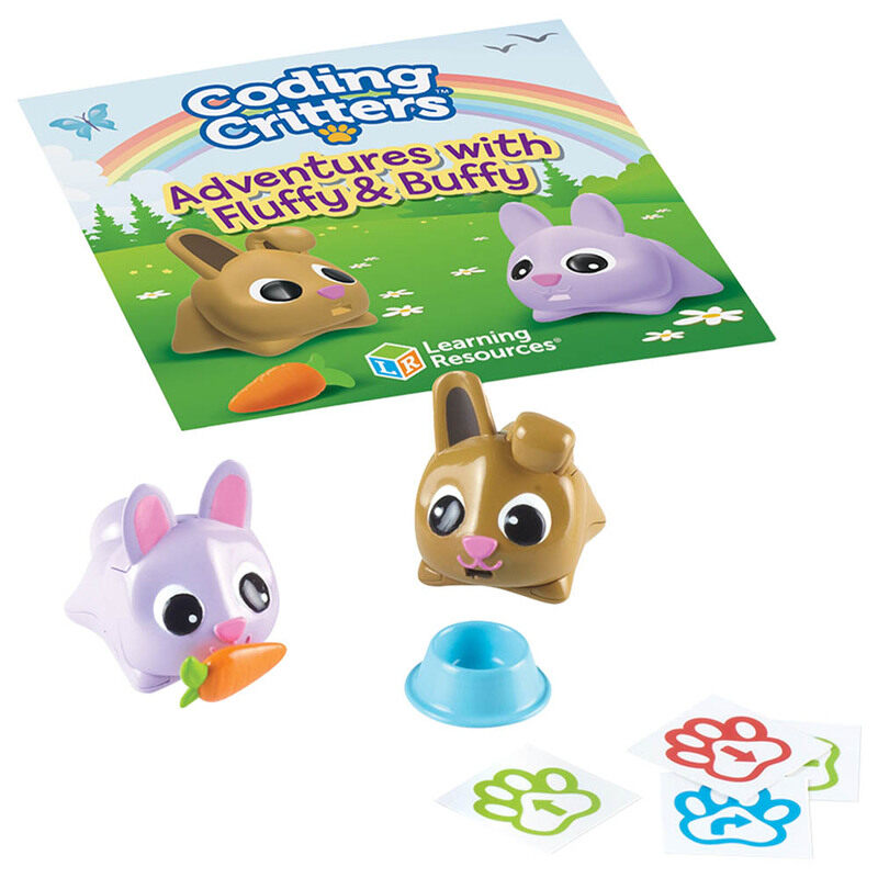 

Learning Resources Coding Critters Adventures with Fluffy & Buffy, Ages 4+