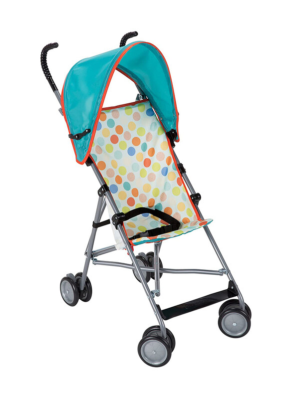 

Cosco Umbrella Stroller with Canopy, Multicolour Dots