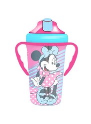 Disney 12oz Insulated Straw Sippy Cup With Handle, Pink