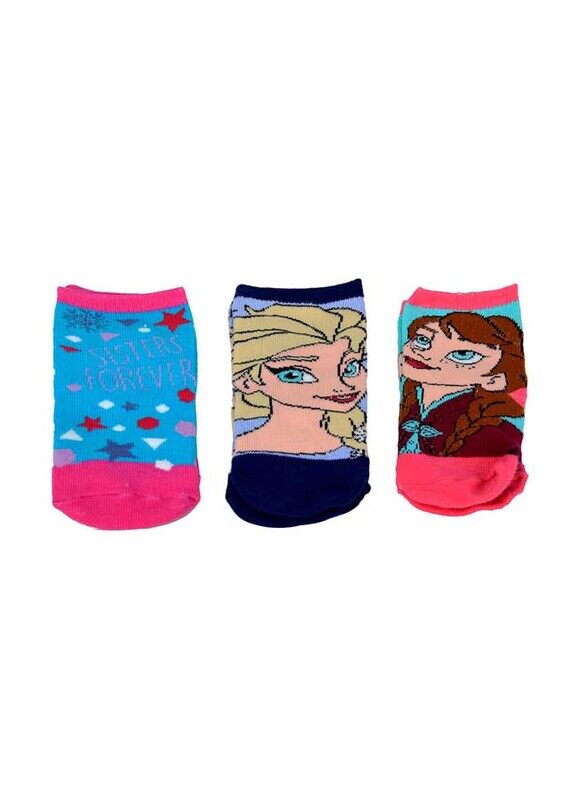 

Disney Frozen Kids Socks 3 Pieces, 5-8 Years, Multicolour