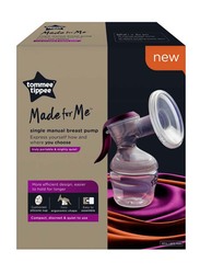 Tommee Tippee Made for Me Manual Breast Pump, Pink