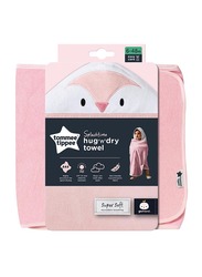 Tommee Tippee Penny The Penguin Gro Towel, Pink