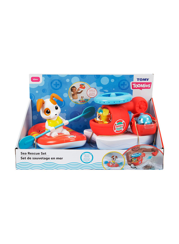 Tomy Sea Rescue Set, Diecast & Play Models, 3 Pieces, Ages 1+