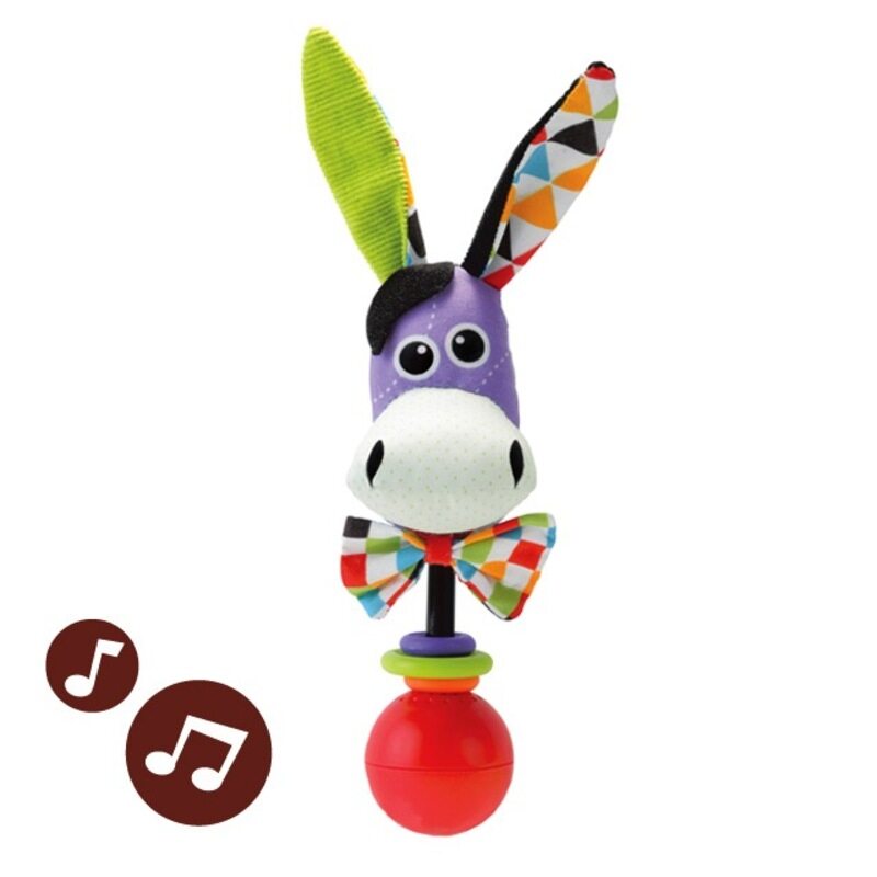 

Yookidoo Donkey Shake Me Rattle, Ages 3+ Months, Multicolour