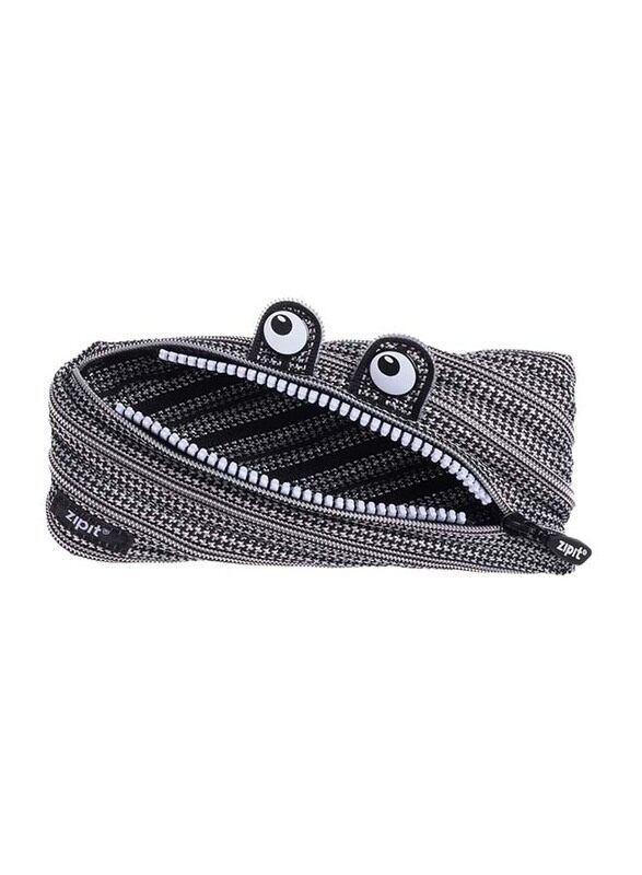 

Zipit Monster Special Edition Pencil Case, Black/Silver