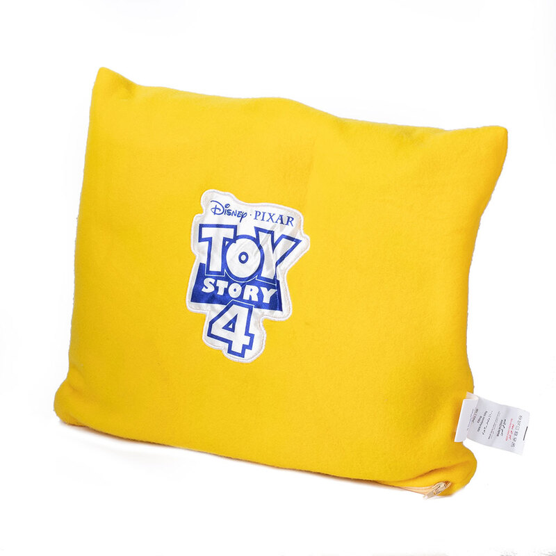 Disney 2-Piece Toy Story Print Throw & Convertible Pillow, Yellow/Red