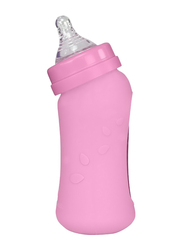 Green Sprouts Baby Bottle W/ Silicone Cover 8Oz, Pink