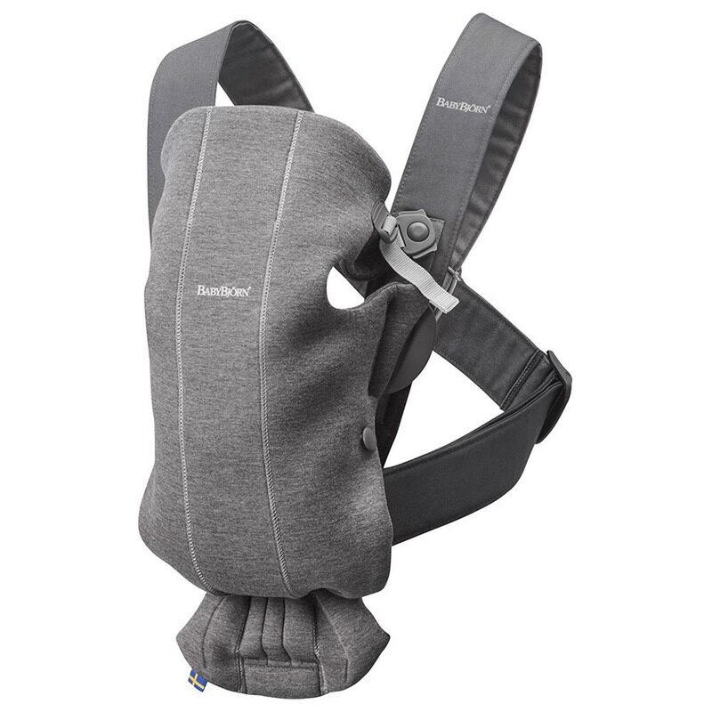 

BabyBjorn Baby 3D Jersey Carrier Mini, Dark Grey