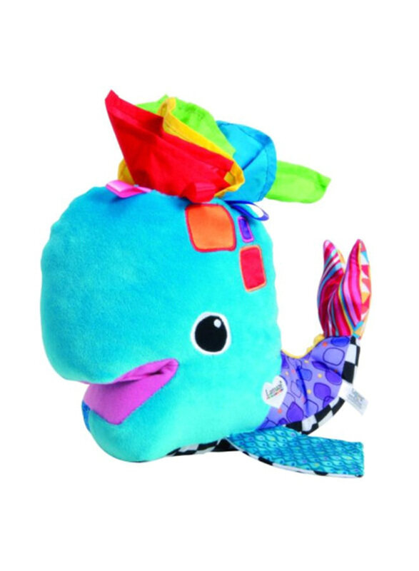 

Lamaze Hanky The Humpback Tissue Toy, Blue