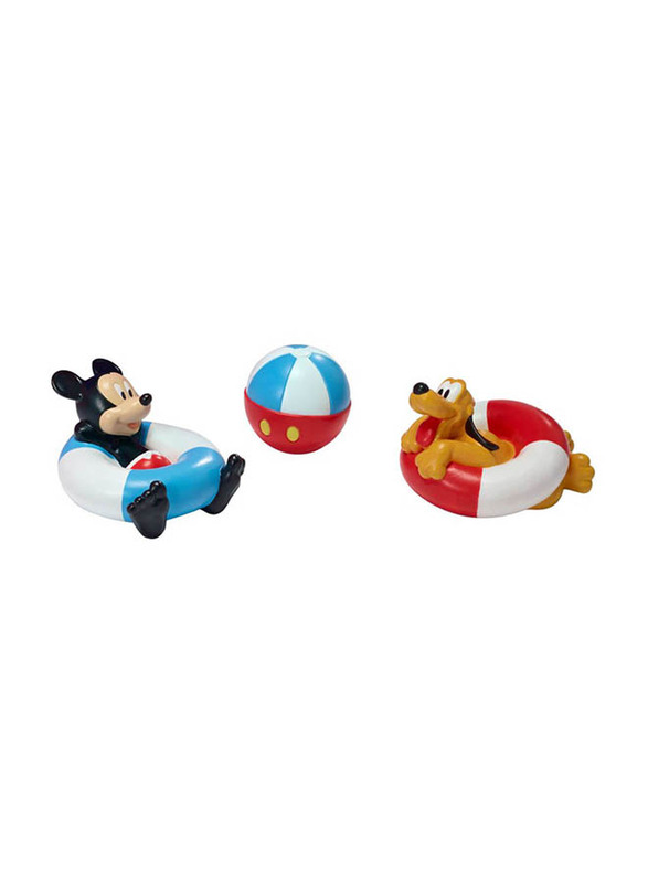 The First Years Disney Bath Toy Mickey Squirtie, 3 Pieces, Multicolour