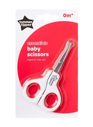 Tommee Tippee Essentials Baby Nail Scissors, White