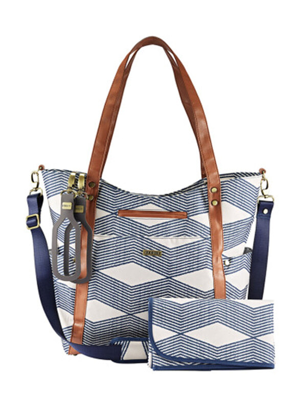 

Jj Cole Bucket Tote Bag, Navy Twine