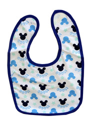 Disney Mickey Cotton Bibs 3pcs, Blue