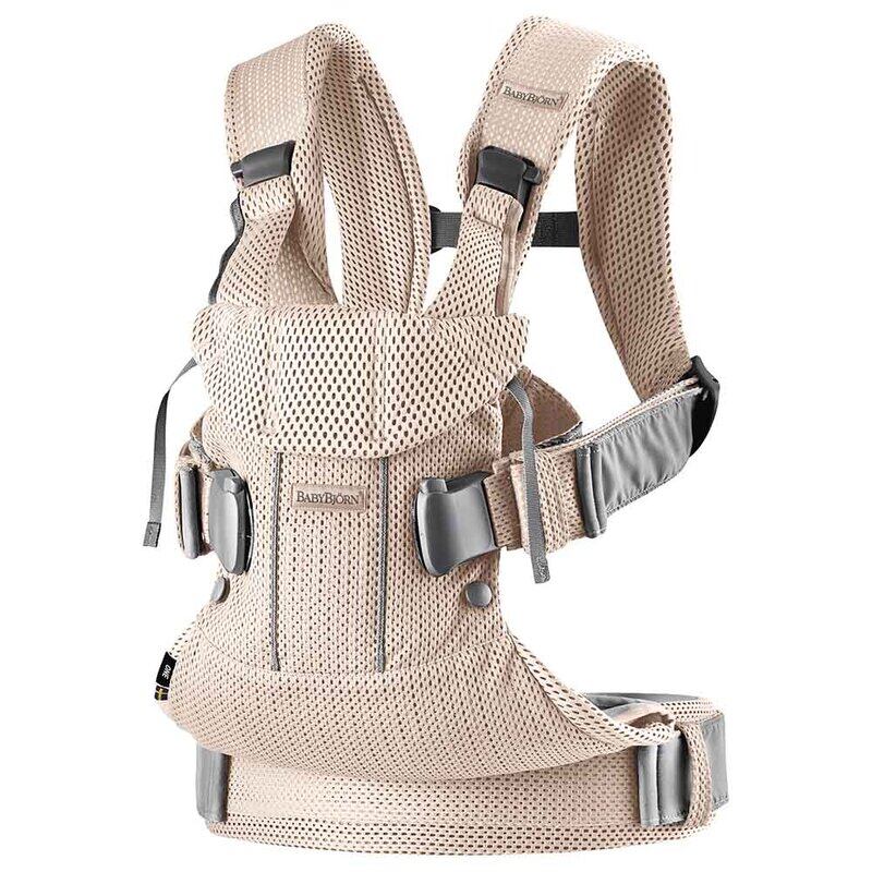 

BabyBjorn Baby 3D Mesh Carrier One Air, Pearly Pink