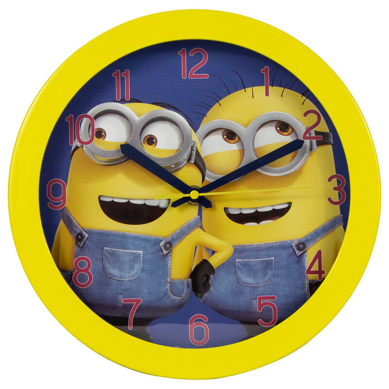 

Universal Studios Minions Decorative Wall Clock, Yellow