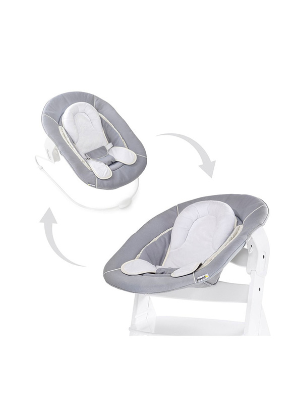 Hauck 2 In 1 Alpha Stretch Bouncer, Grey