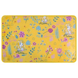 Disney Princess Bath Mat for Kids, 40 x 60, 2+ Years, Yellow
