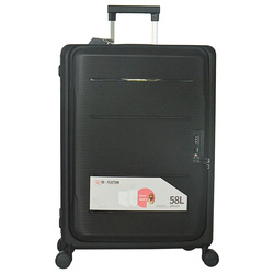 Re-Flection 4W Foldable PP Trolley Bag Unisex, 24 Inch, Black