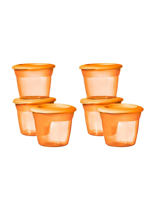 

Tommee Tippee Essentials Food Pots, 3 Pieces, Orange