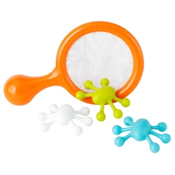Boon 4-Piece Set Water Bugs Bath Toys for Kids, Multicolour