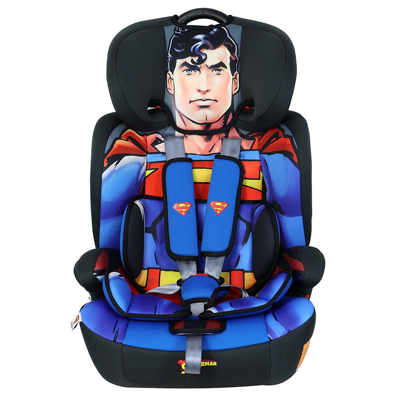 

Warner Bros. DC Comics 3-in-1 Superman Car Seat with Booster Seat, Multicolour