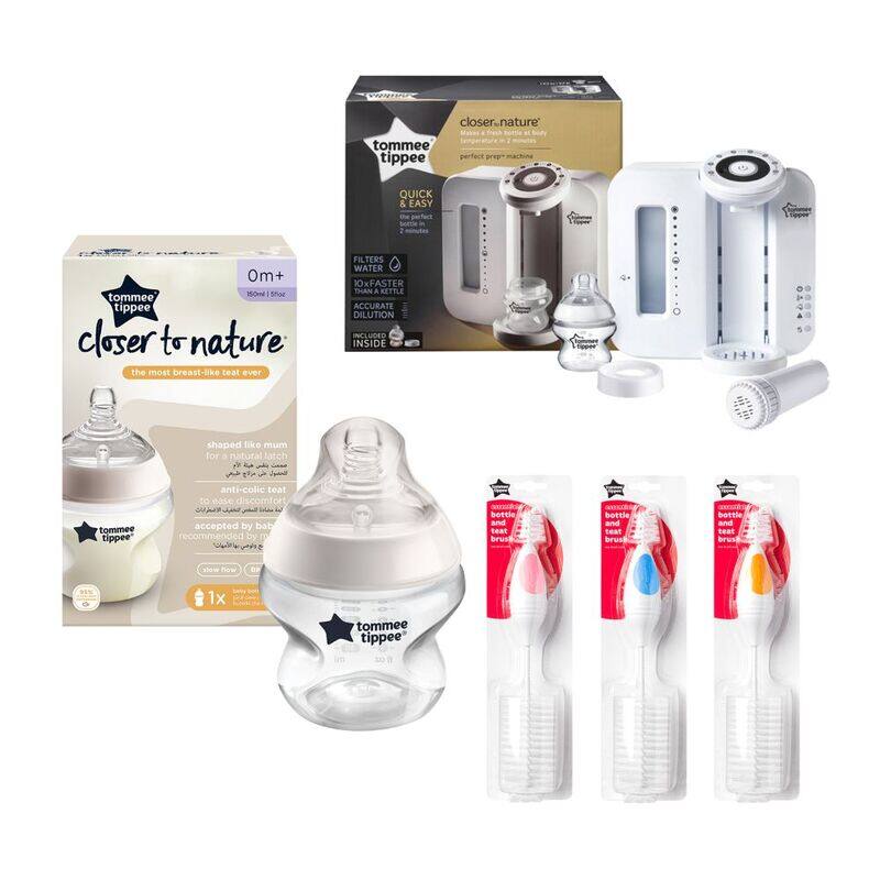 

Tommee Tippee Closer to Nature Perfect Prep Milk Formula Machine Set, White