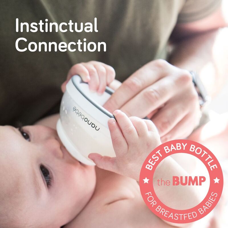 Nanobebe New-born Feeding Reinvented Gift Set, Teal/White