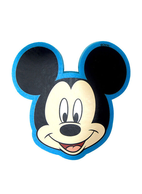 

Poplar Linens Mickey Bath Sponge, Black/Blue