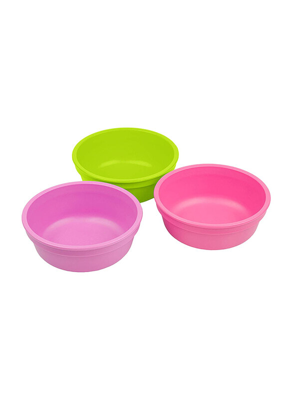 

Re-Play Recycled Packaged Bowls Butterfly Pack of 3, Pink/Green