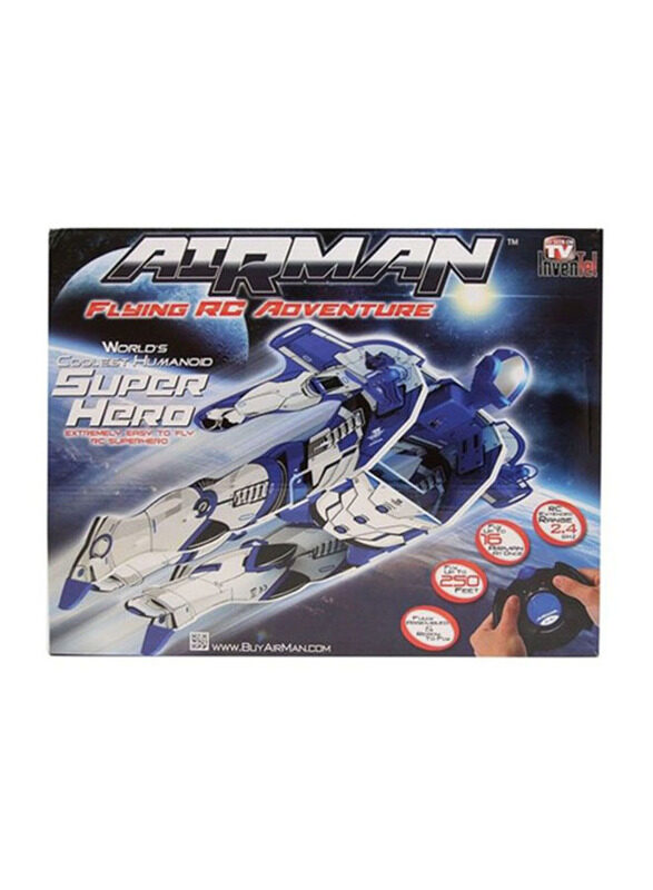 

Lantern Toys Airman Flying Super Hero 2.4 Controller, Blue/White