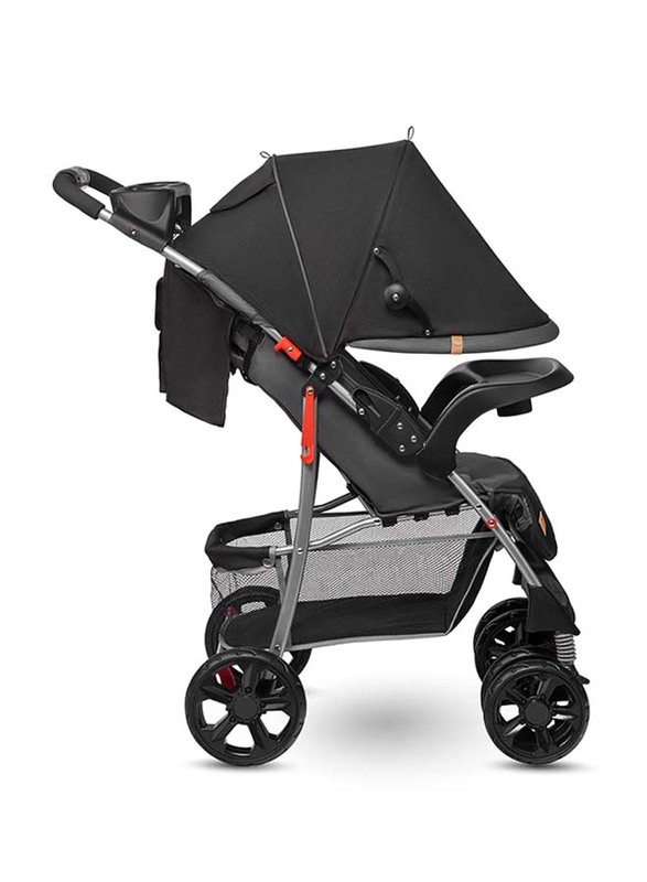 Lionelo Emma Plus Stroller, Stone Grey