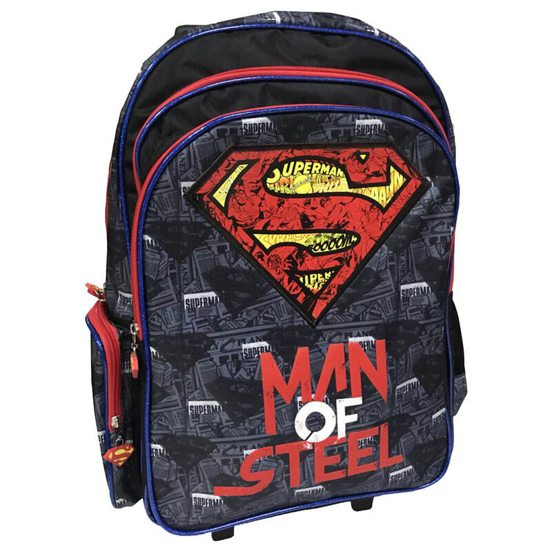

WB Superman Trolley Bag For Kids Unisex, Multicolour