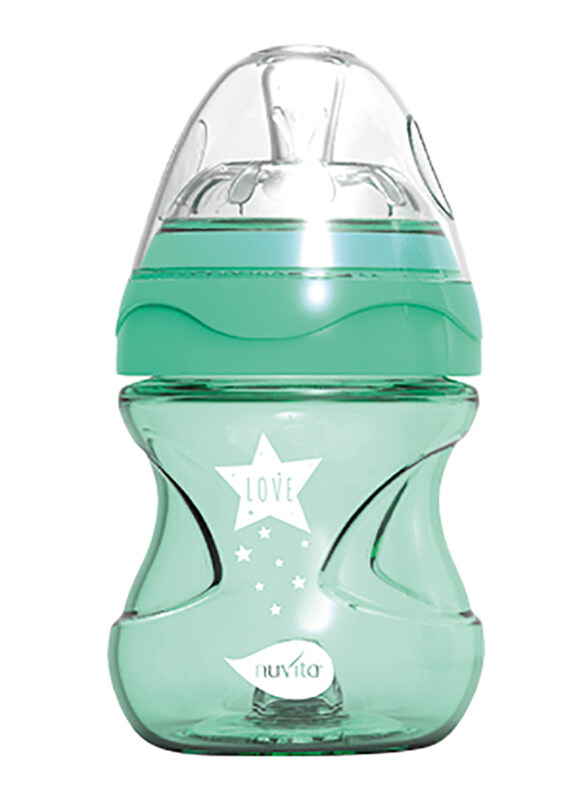 

Nuvita Mimic Cool Anti Colic Baby Bottles 250ml, Green