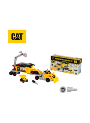 Theo Klein Cat Screw 4 in 1 Truck Building Set, 96 Pieces, Ages 3+