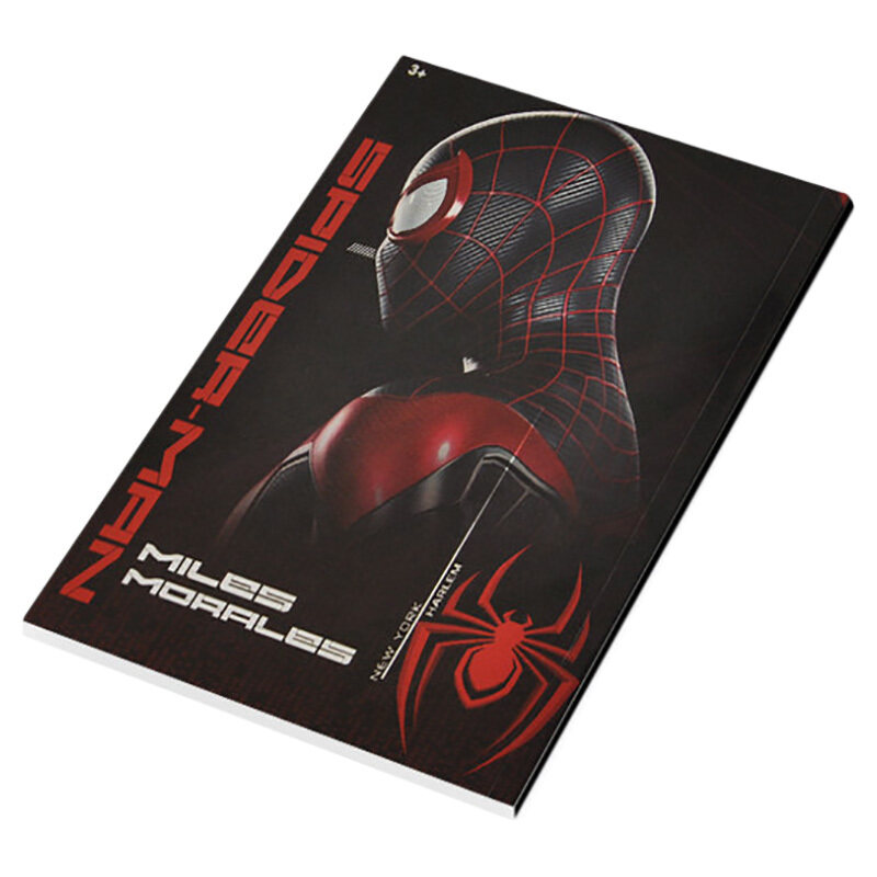 

Marvel Spiderman And Only Arabic Notebook, A5 Size, Black