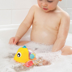 Playgro Padding Bath Fish Toy, Yellow
