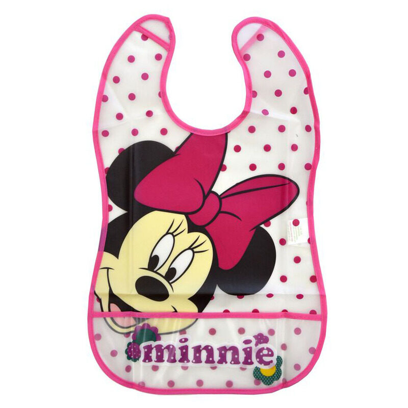 

Disney Minnie Peva Bib, Pink