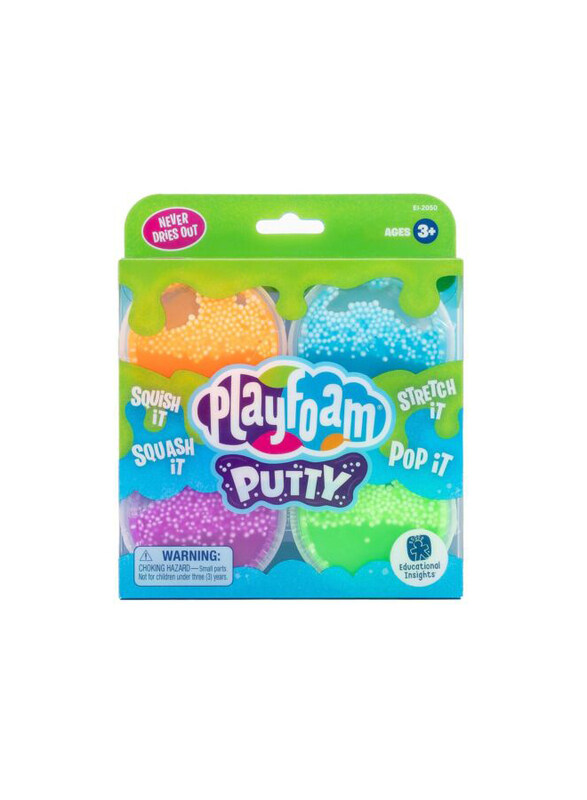 

Learning Resources PlayFoam Putty, Learning & Education, 4 Pieces, Ages 3+