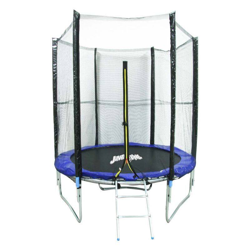 

Jumpoline Trampoline with Ladder, 6 Feet, Ages 6+, Multicolour